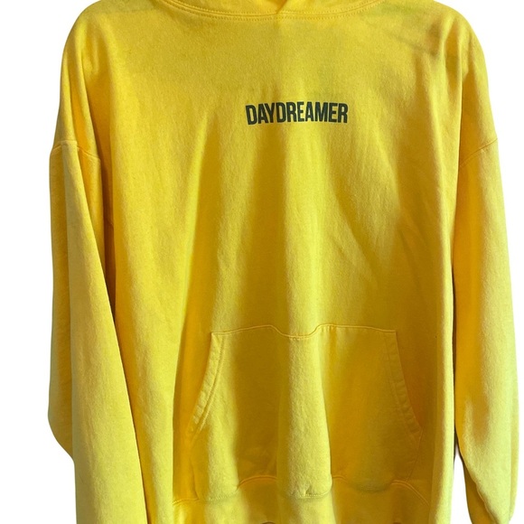 Union Clothing Co. Daydreamer Yellow Men's Hoodie “Daydreamer” size large - Picture 1 of 5